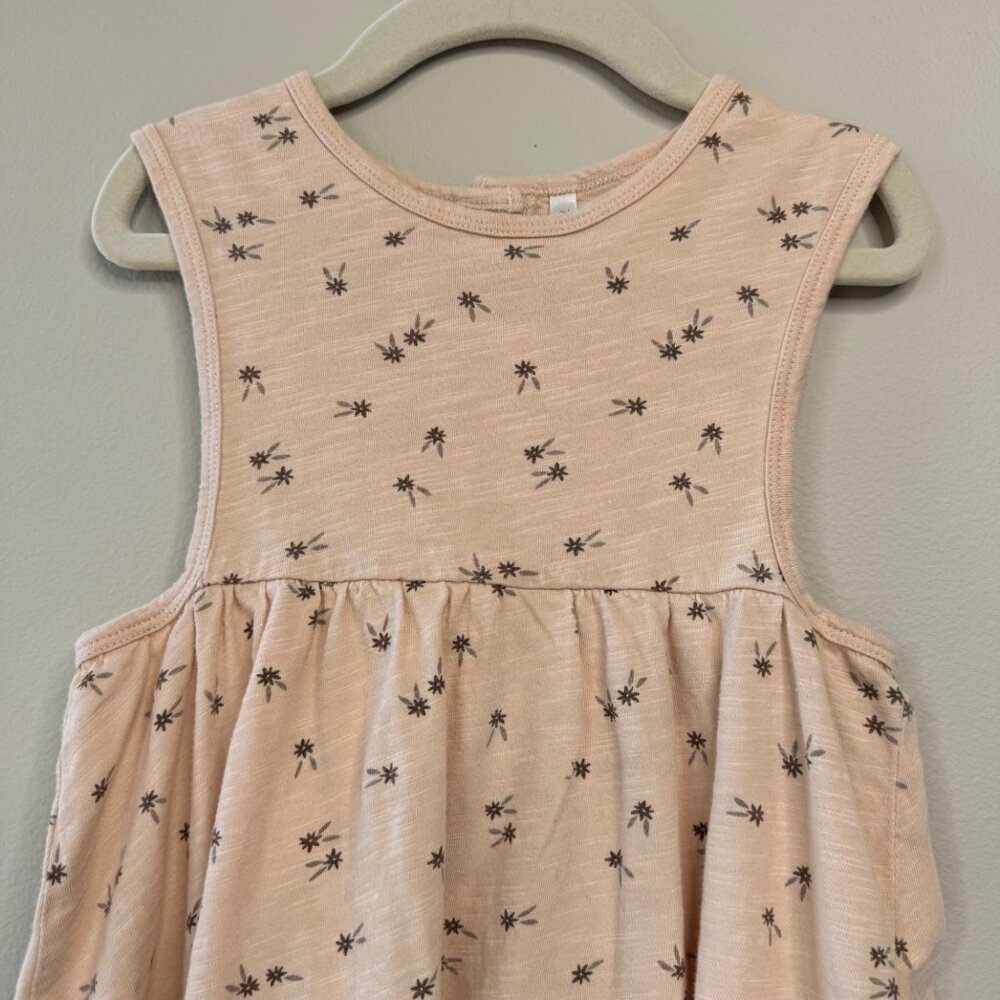 RYLEE + CRU Layla Floral Dress Girls 4-5 4T Sleeveless Ditsy Cotton Spring - Picture 4 of 9